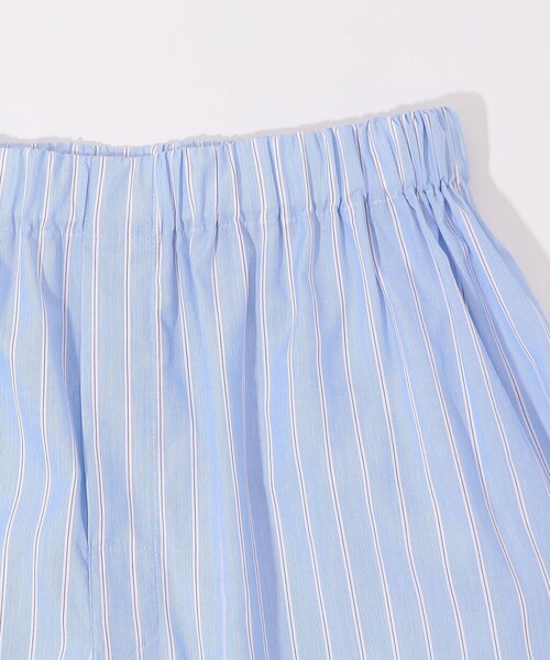 TOMORROWLAND HOME（トゥモローランドホーム）の「コットンブロードストライプ トランクス（トランクス・メンズ・ブルー系その他2・L/M/S）」の3枚目の写真