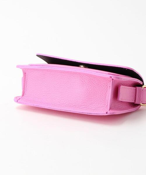 ELYSIR（エリジール）の「＜ELYSIR＞レザー フラップ ショルダーバッグ -2WAY-（ショルダーバッグ・レディース・ピンク・FREE）」の8枚目の写真