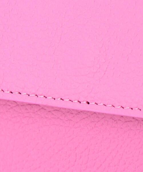 ELYSIR（エリジール）の「＜ELYSIR＞レザー フラップ ショルダーバッグ -2WAY-（ショルダーバッグ・レディース・ピンク・FREE）」の11枚目の写真