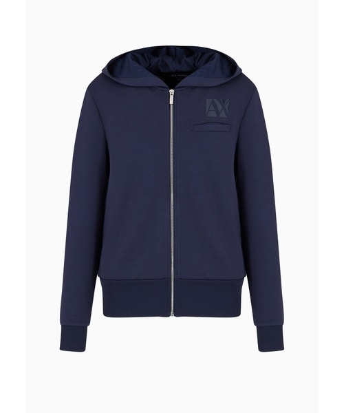 関税込 A/X ARMANI EXCHANGE ジップパーカー スウェット ARMANI EXCHANGE トレーナー スウェット 「A|X アルマーニ