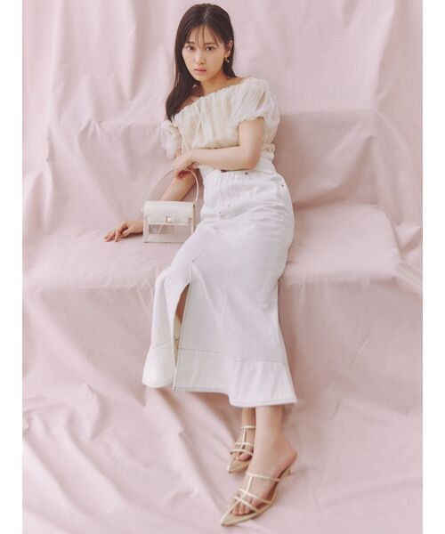 【セール】ラインデザインサンダル（サンダル）｜RESEXXY（リゼクシー）