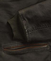 RRL（ダブル アール エル）の「レザートリム コットン ボンバー