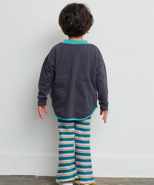 Life Support Products(ライフサポートプロダクツ)の「【防汚加工】ラウンドロンティー(80~150cm)(Tシャツ/カットソー・キッズ・エメラルド/オフホワイト/グレー/ピンク/ベージュ系その他/ホワイト系その他/チャコール/グリーン系その他・80/90/95/100/110/120/130/140/150)」の19枚目の写真