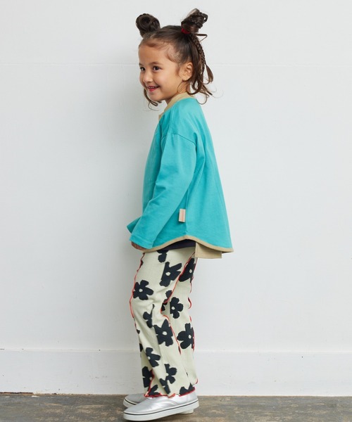 Life Support Products(ライフサポートプロダクツ)の「【防汚加工】ラウンドロンティー(80~150cm)(Tシャツ/カットソー・キッズ・エメラルド/オフホワイト/グレー/ピンク/ベージュ系その他/ホワイト系その他/チャコール/グリーン系その他・80/90/95/100/110/120/130/140/150)」の21枚目の写真