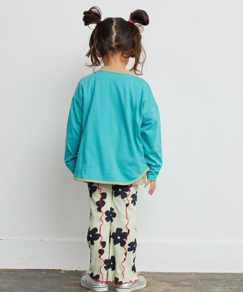 Life Support Products(ライフサポートプロダクツ)の「【防汚加工】ラウンドロンティー(80~150cm)(Tシャツ/カットソー・キッズ・エメラルド/オフホワイト/グレー/ピンク/ベージュ系その他/ホワイト系その他/チャコール/グリーン系その他・80/90/95/100/110/120/130/140/150)」の22枚目の写真