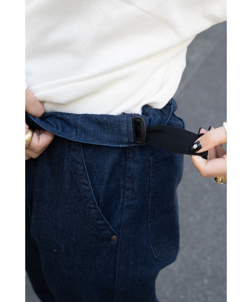 Lee（リー）の「【 Lee / リー 】 フリージー ナロー イージーパンツ LM5807 FLEEASY EDW（デニムパンツ・メンズ・その他/ネイビー/ブラック系その他/ブルー/ライトブルー・FREE）」の16枚目の写真