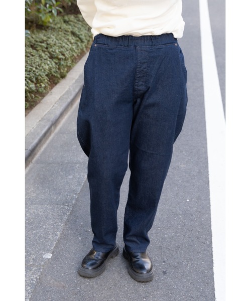 Lee（リー）の「【 Lee / リー 】 フリージー ナロー イージーパンツ LM5807 FLEEASY EDW（デニムパンツ・メンズ・その他/ネイビー/ブラック系その他/ブルー/ライトブルー・FREE）」の12枚目の写真