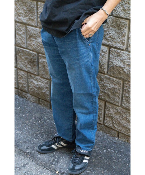 Lee（リー）の「【 Lee / リー 】 フリージー ナロー イージーパンツ LM5807 FLEEASY EDW（デニムパンツ・メンズ・その他/ネイビー/ブラック系その他/ブルー/ライトブルー・FREE）」の18枚目の写真