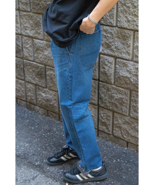 Lee（リー）の「【 Lee / リー 】 フリージー ナロー イージーパンツ LM5807 FLEEASY EDW（デニムパンツ・メンズ・その他/ネイビー/ブラック系その他/ブルー/ライトブルー・FREE）」の19枚目の写真