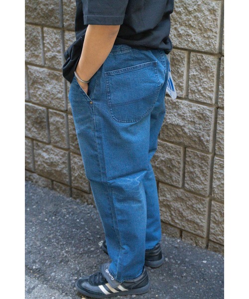 Lee（リー）の「【 Lee / リー 】 フリージー ナロー イージーパンツ LM5807 FLEEASY EDW（デニムパンツ・メンズ・その他/ネイビー/ブラック系その他/ブルー/ライトブルー・FREE）」の20枚目の写真