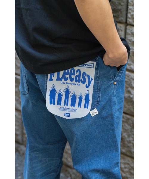 Lee（リー）の「【 Lee / リー 】 フリージー ナロー イージーパンツ LM5807 FLEEASY EDW（デニムパンツ・メンズ・その他/ネイビー/ブラック系その他/ブルー/ライトブルー・FREE）」の21枚目の写真