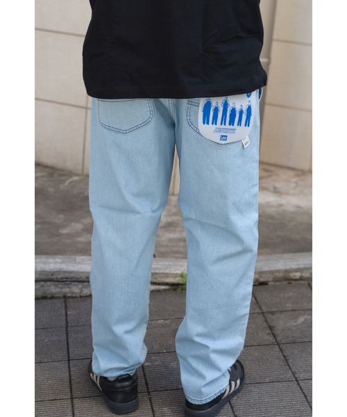 Lee（リー）の「【 Lee / リー 】 フリージー ナロー イージーパンツ LM5807 FLEEASY EDW（デニムパンツ・メンズ・その他/ネイビー/ブラック系その他/ブルー/ライトブルー・FREE）」の11枚目の写真