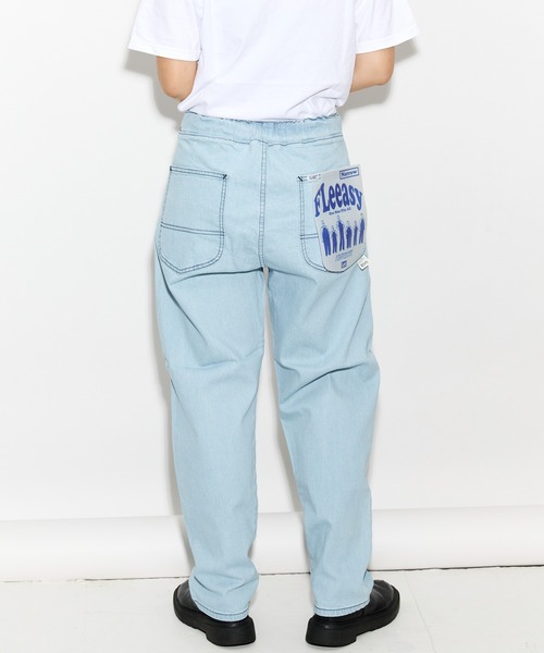 Lee（リー）の「【 Lee / リー 】 フリージー ナロー イージーパンツ LM5807 FLEEASY EDW（デニムパンツ・メンズ・その他/ネイビー/ブラック系その他/ブルー/ライトブルー・FREE）」の8枚目の写真