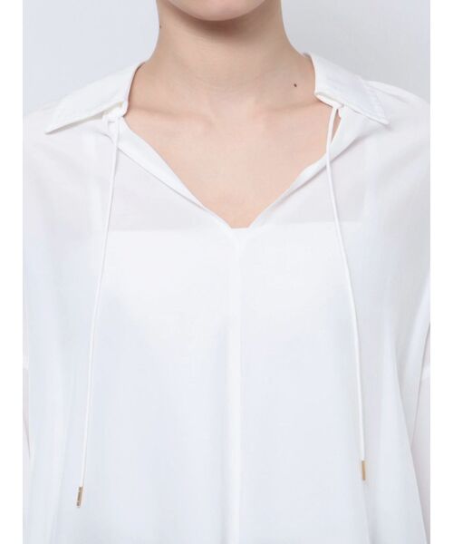 LAGUNAMOON（ラグナムーン）の「ボリュームスリーブスキッパーシャツ（シャツ/ブラウス・レディース・ホワイト/ブラック/ベージュ・FREE）」の8枚目の写真