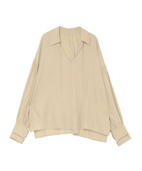 LAGUNAMOON（ラグナムーン）の「ボリュームスリーブスキッパーシャツ（シャツ/ブラウス・レディース・ホワイト/ブラック/ベージュ・FREE）」の20枚目の写真