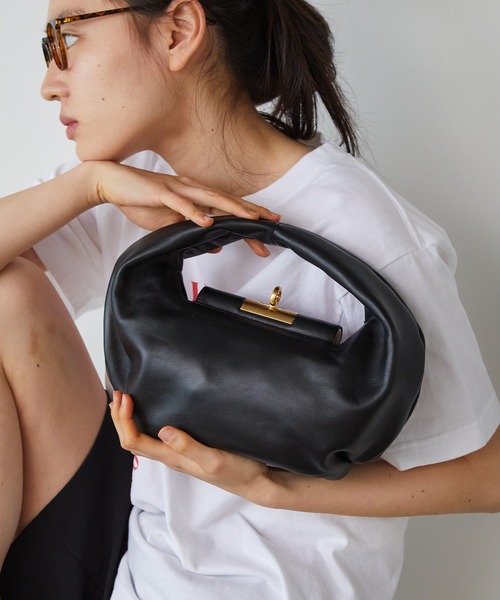 GU_DE（グッド）正規品/送料関税込み Boh Bag - Onyx gu_de/グッド Boh Bag ハンドバッグ（ハンドバッグ）｜gu_de