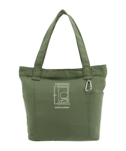 SALON de RUBAN（サロンドルヴァン）の「【SALON de RUBAN / サロン ド ルヴァン】 ドラえもん トートバッグ（トートバッグ・レディース・カーキ/アイボリー/グレー/ブルー/ブラック/グレイッシュベージュ/ダークグレー/グリーン/オレンジ系その他・FREE）」の6枚目の写真