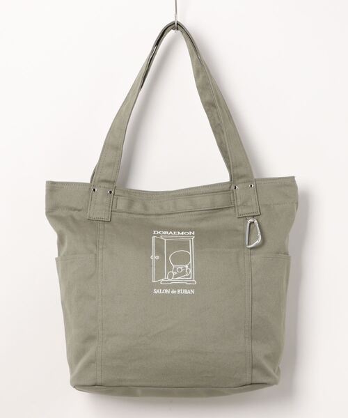 SALON de RUBAN（サロンドルヴァン）の「【SALON de RUBAN / サロン ド ルヴァン】 ドラえもん トートバッグ（トートバッグ・レディース・カーキ/アイボリー/グレー/ブルー/ブラック/グレイッシュベージュ/ダークグレー/グリーン/オレンジ系その他・FREE）」の10枚目の写真