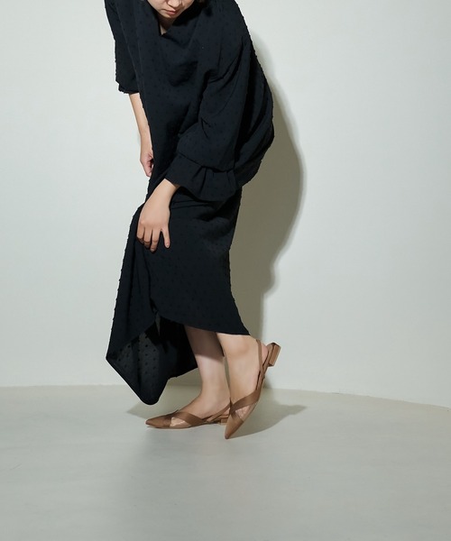 carino（カリーノ）の「メッシュポインテッドトゥパンプス（パンプス・レディース・ベージュ/ブラック/カーキ・S/M/L/LL）」の13枚目の写真