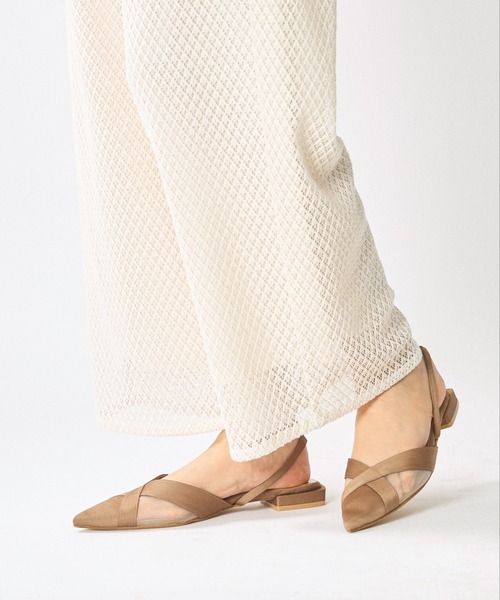 carino（カリーノ）の「メッシュポインテッドトゥパンプス（パンプス・レディース・ベージュ/ブラック/カーキ・S/M/L/LL）」の15枚目の写真