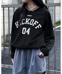 NASTY KICK | 【UNISEX】NASTYKICK／Kick Off Vネックプルオーバ  2112937(Tシャツ/カットソー)