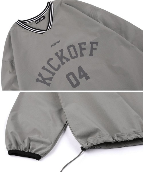 NASTY KICK(ナスティーキック)の「【UNISEX】NASTYKICK/Kick Off Vネックプルオーバ 2112937(Tシャツ/カットソー・レディース・ブラック/カーキ・MEDIUM/LARGE)」の17枚目の写真