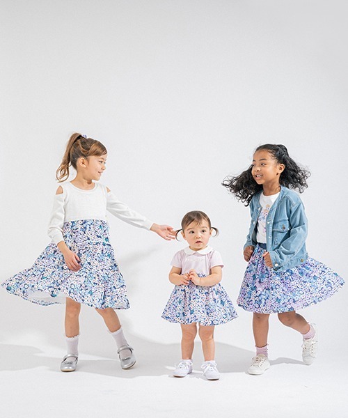 【セール】インファント・トドラー スプリングタイムフローラルチュールスカート（スカート）｜kate spade new york kids（ケイトスペードニューヨーク）