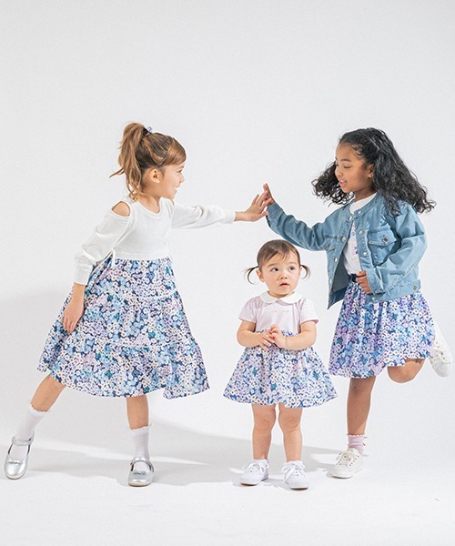 【セール】インファント・トドラー スプリングタイムフローラルチュールスカート（スカート）｜kate spade new york kids（ケイトスペードニューヨーク）