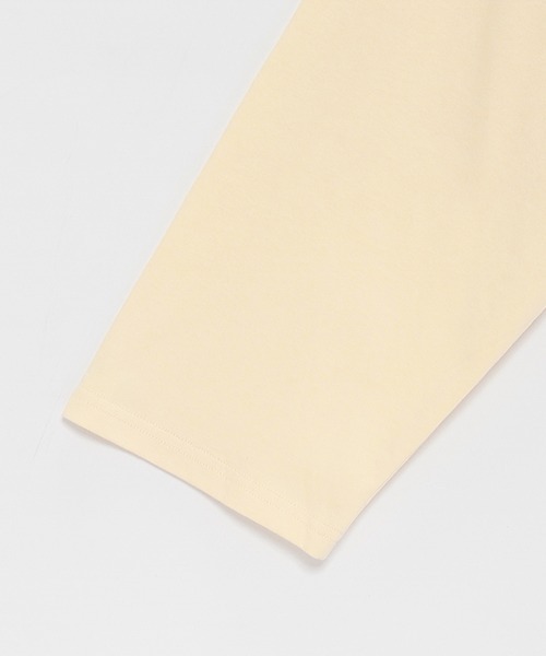 petit main LIEN（プティマインリアン）の「【LADIES】チョーカーつきクロップドT（Tシャツ/カットソー・レディース・チャコール/オフホワイト/レモンイエロー・FREE）」の10枚目の写真
