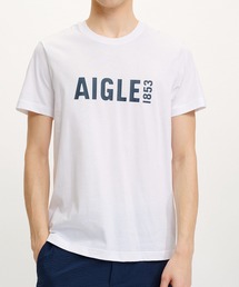 AIGLE（エーグル）の「吸水速乾 抗菌防臭 プリント半袖Tシャツ RP（Tシャツ/カットソー）」