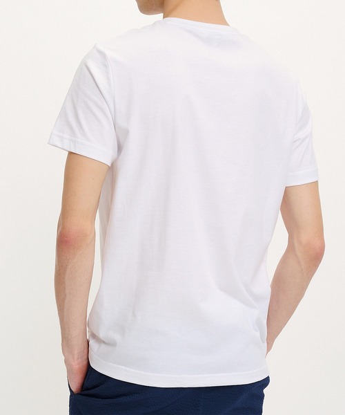 AIGLE(エーグル)の「吸水速乾 抗菌防臭 プリント半袖Tシャツ RP(Tシャツ/カットソー・メンズ・ブラック/ホワイト/ネイビー・L/M/XL/XS/S)」の9枚目の写真