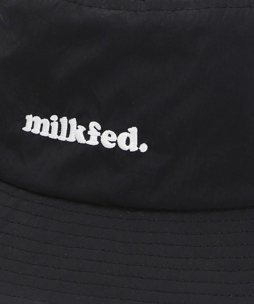 MILKFED.(ミルクフェド)の「COOPER LOGO BUCKET HAT(ハット・レディース・ピンク/ベージュ/ブラック・ONE SIZE)」の21枚目の写真