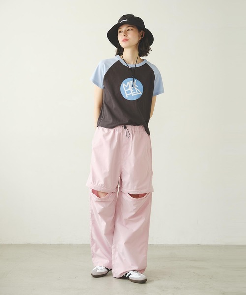 MILKFED.(ミルクフェド)の「COOPER LOGO BUCKET HAT(ハット・レディース・ピンク/ベージュ/ブラック・ONE SIZE)」の11枚目の写真