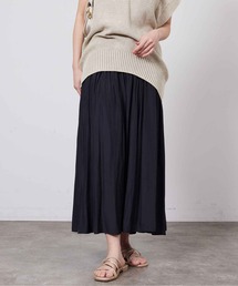 ヨーク切替ギャザースカート