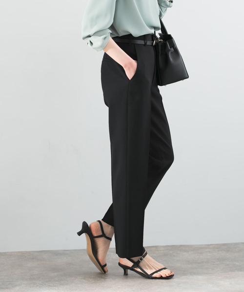 URBAN RESEARCH ROSSO WOMEN（アーバンリサーチ　ロッソ）の「ストレッチツイルスティックパンツ（その他パンツ・レディース・ブラック/ホワイト・34/36/38）」の6枚目の写真