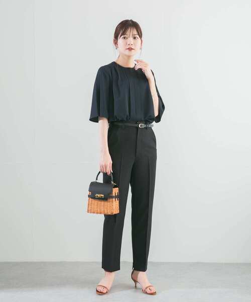 URBAN RESEARCH ROSSO WOMEN（アーバンリサーチ　ロッソ）の「ストレッチツイルスティックパンツ（その他パンツ・レディース・ブラック/ホワイト・34/36/38）」の17枚目の写真