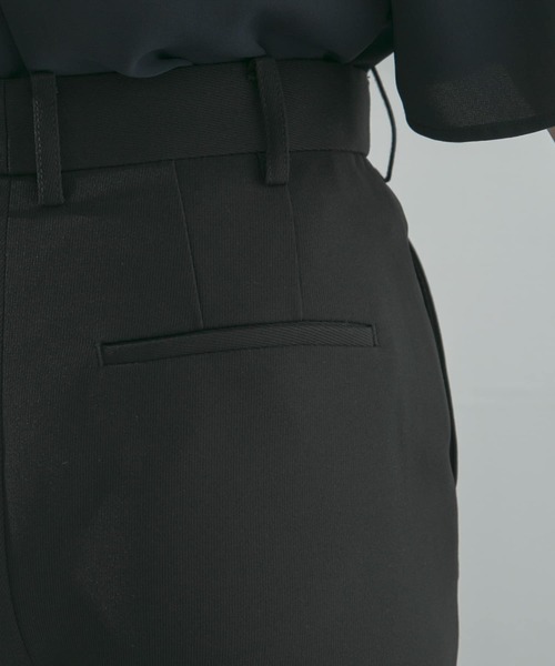 URBAN RESEARCH ROSSO WOMEN（アーバンリサーチ　ロッソ）の「ストレッチツイルスティックパンツ（その他パンツ・レディース・ブラック/ホワイト・34/36/38）」の12枚目の写真