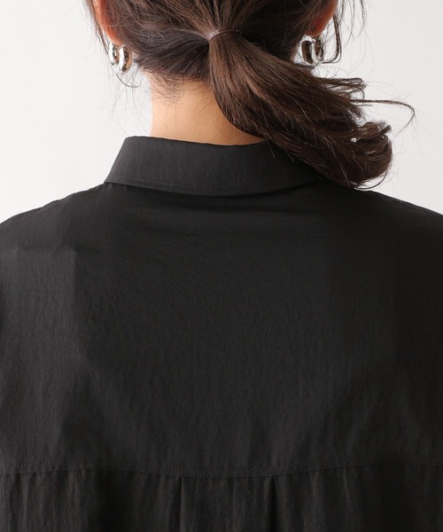 LEPSIM(レプシィム)の「サラキレポンチョシャツチュニックSS 992047(チュニック・レディース・ブルー系その他/ベージュ/オフホワイト/ブラック/カーキ/ブルー・FREE)」の17枚目の写真