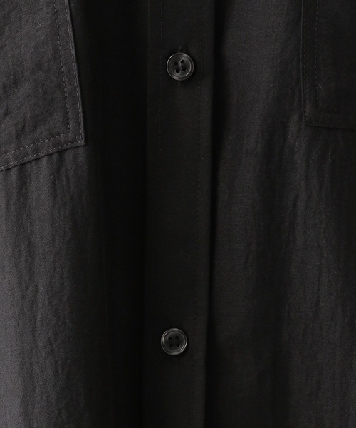 LEPSIM(レプシィム)の「サラキレポンチョシャツチュニックSS 992047(チュニック・レディース・ブルー系その他/ベージュ/オフホワイト/ブラック/カーキ/ブルー・FREE)」の21枚目の写真