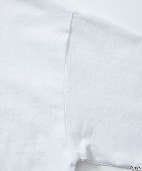 FREAK'S STORE（フリークスストア）の「限定展開/DISNEY ディズニー 白雪姫/別注 バックプリント クルーネックTシャツ（Tシャツ/カットソー・メンズ・ネイビー/ブラック/ホワイト・LARGE/MEDIUM/SMALL）」の7枚目の写真