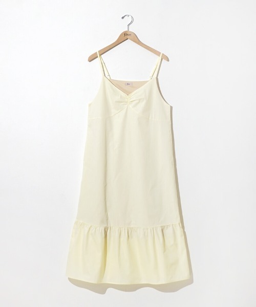 flower（フラワー）の「サニーキャミワンピース（ワンピース・レディース・イエロー/ホワイト・FREE）」の17枚目の写真
