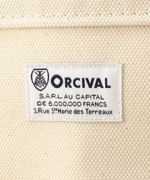 FREAK'S STORE（フリークスストア）の「ORCIVAL/オーシバル 限定展開　キャンバストート S（トートバッグ・レディース・ナチュラル/チャコールグレー/オフホワイト/サックスブルー/ダークグレー/ベージュ/キャメル/ライトグレー・ONE SIZE）」の13枚目の写真