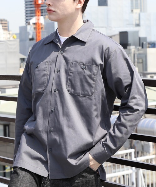 【セール】HOUSTON ツイルワークシャツ（シャツ/ブラウス）｜HOUSTON（ヒューストン）