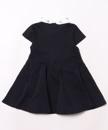 ケイトスペード　ビジューワンピース ケイトスペード ビジュー花ネック黒タイトワンピースフォーマル