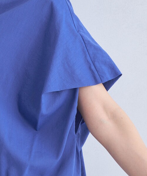 green label relaxing（グリーンレーベルリラクシング）の「ショルダータック ブラウス（シャツ/ブラウス・レディース・ホワイト/モカ/コバルトブルー/ネイビー・FREE）」の17枚目の写真