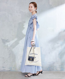 SLOBE IENA（スローブイエナ）の「ピンタックフリルワンピース  