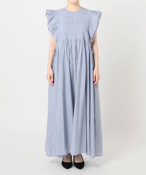 SLOBE IENA（スローブイエナ）の「ピンタックフリルワンピース