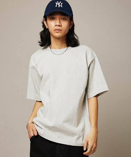 JOURNAL STANDARD（ジャーナルスタンダード）の「US COTTON 14S 汗染み防止 Tシャツ（Tシャツ/カットソー・メンズ・ブラック系その他/ホワイト/ライトグレー/ライトグリーン/ホワイト系その他/パープル系その他・SMALL/MEDIUM/LARGE/X-LARGE）」の4枚目の写真