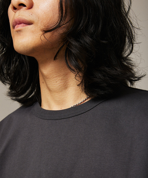 JOURNAL STANDARD（ジャーナルスタンダード）の「US COTTON 14S 汗染み防止 Tシャツ（Tシャツ/カットソー・メンズ・ブラック系その他/ホワイト/ライトグレー/ライトグリーン/ホワイト系その他/パープル系その他・SMALL/MEDIUM/LARGE/X-LARGE）」の14枚目の写真