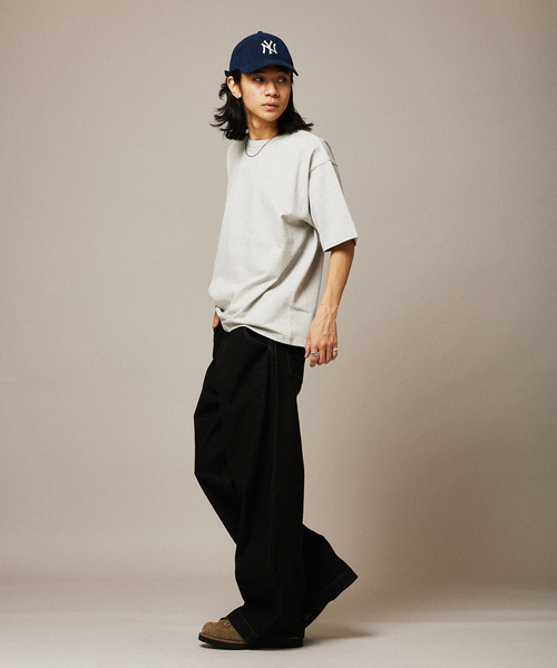 JOURNAL STANDARD（ジャーナルスタンダード）の「US COTTON 14S 汗染み防止 Tシャツ（Tシャツ/カットソー・メンズ・ブラック系その他/ホワイト/ライトグレー/ライトグリーン/ホワイト系その他/パープル系その他・SMALL/MEDIUM/LARGE/X-LARGE）」の17枚目の写真